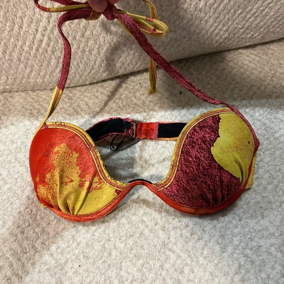 NWT Andrea Iyamah Gura Bikini Top with Corset Waist Bikini Bottom - EROs - SMALL - Picture 7 of 8